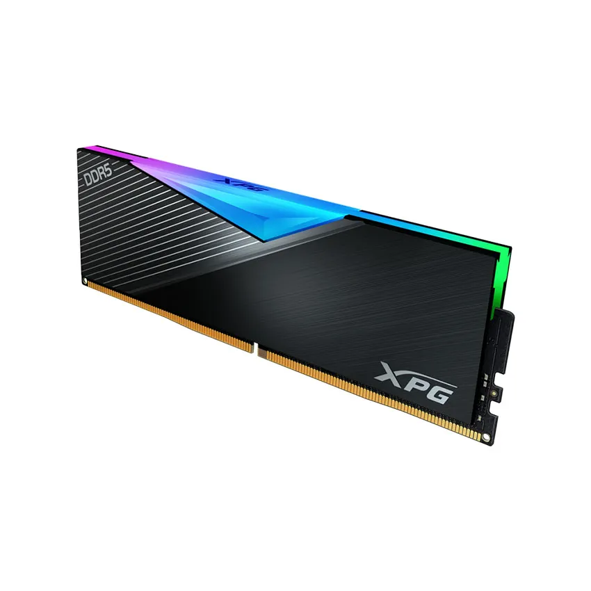 Ram Desktop Adata XPG LANCER RGB Black (AX5U6400C3216G-CLARBK) 16GB (2x16GB) DDR5 6400Mhz